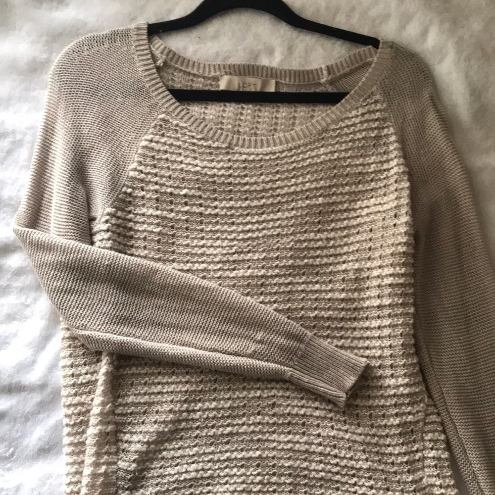 Light Brown Long Sleeve Top